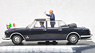 ランチア・フラミニア (フィギュア付き) ジョルジョ・ナポリターノ イタリア大統領専用車 (1961) (ブラック) (ミニカー)