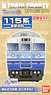 B Train Shorty JR East Series 115 New Niiigata Color (2-Car Set) (Model Train)