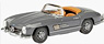 メルセデス・ベンツ 300 SL ロードスター グレー (ミニカー)