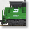 GE C30-7 Burlington Northern (バーリントン・ノーザン) No.5119 (緑/黒) ★外国形モデル (鉄道模型)
