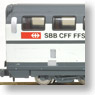 SBB CFF FFS IC2000 2.Kl.B-Wagen (スイス国鉄 IC2000形 2階建客車・2等車) ★外国形モデル (鉄道模型)