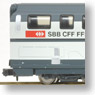 SBB CFF FFS IC2000 Bistrowagen (スイス国鉄 IC2000形 2階建客車・食堂車(ビストロ)) ★外国形モデル (鉄道模型)