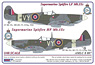[1/48] Spitfire Mk.IXc Paint Mask & Decal (VY) (Plastic model)