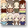 Rubber Strap Collection Hetalia 2 8 pieces (Anime Toy)
