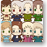 Rubber Strap Collection Hetalia 3 8 pieces (Anime Toy)