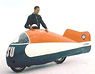 NSU デルフィン III レコードカー ボンヌビル 1956 (ミニカー)