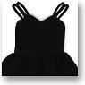 PNM Sahras a la mode Chiffon Ribbon One-piece (Black) (Fashion Doll)