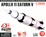 Saturn V Rocket (Plastic model)