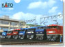 KATO Original `Model Train Clear File` : Electric Locomotives (1) (1pc.) (Railway Related Items)