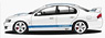 FPV BF FALCON MARK II GT COBRA (ホワイト/ブルーストライプ) (ミニカー)