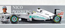 メルセデス GP ペトロナス F1 チーム MGP W02 N.ロズベルグ 2011 (ミニカー)