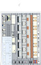 Interior Sheet for Shimonoseki Asakaze/Seto (Orange) w/Parts of Crew`s Room (TOMIX) (Model Train)