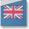 Flags of the World Clear Ruler C (Britain) (Anime Toy)