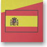 Flags of the World Clear Ruler I (Spain) (Anime Toy)