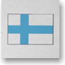 Flags of the World Clear Ruler L (Finland) (Anime Toy)