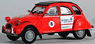 シトロエン 2CV 「4 roues sours un parapluie」 レトロな車でパリを巡る人気観光ツアー (レッド/ブラック) (ミニカー)