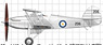 ホーカーフューリー MK.I `南アフリカ空軍` (完成品飛行機)