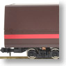 Track Cleaning Car Set (Electric Locomotive Type ED61 Brown + Multi Track Cleaning Car Brown) (Model Train)