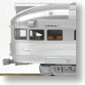 California Zephyr Passenger Car (New Car Number/Silver/Black Letter) with Display Unitrack (11-Car Set) (Model Train)