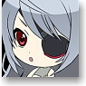 IS (Infinite Stratos) Metal Key Ring Laura (IS Suit) (Anime Toy)