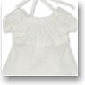PNXS Off Shoulder Kushukushu One-piece (White) (Fashion Doll)