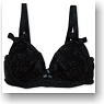 PNM Lace Bra & Shorts set (Black) (Fashion Doll)