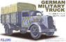 German AFV Truck w/Camouflage Decal (Plastic model)
