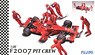 Ferrari F2007 + Pit Crew Set (Model Car)