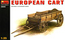 European Cart Diorama Accessory (Plastic model)