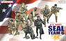 U.S. Navy SEAL Team 6 (8 Figures Set) (Plastic model)