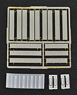 Run Board Set for Series 113/115 Inverter Air Conditioner (Run Board, Pedestal of Air Conditioner, Side Rollsign Box Parts) (for 2-Car) (Model Train)