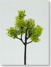 常緑樹 (ライトグリーン・4本セット) (鉄道模型)