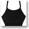 50cm Swimsuit for swimming (Black) (Fashion Doll)