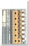 Interior Sheet for Series 24 Type 25 `Fuji` First Class Room, Dining Car Wall, Door (for KATO 10-855/10-856) (Model Train)