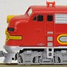 EMD F7A AT&SF Santa Fe (Silver / Red -War bonnet-) #300 (Model Train)