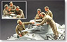 British Army Valentine Tankman (Resin Kit) (4-Set) (Plastic model)
