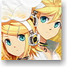 Kagamine Rin/Len Append Rin/Len Append Full Graphic T-Shirts Full Color L (Anime Toy)