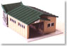 1/80(HO) HO Scale Size Station Building (Unassembled Kit) (Model Train)