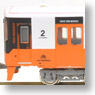 J.R. Diesel Train Type KIHA200 Huistenbosch Color Two Car Formation Additional Set (without Motor) (Add-On 2-Car Set) (Pre-colored Completed) (Model Train)