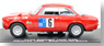 アルファ・ロメオ 1600 GTA 1965年ペルグーサ No.6 (ミニカー)
