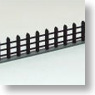 HO Scale Size Railway Fence Wooden Style (Unassembled Kit) (Model Train)