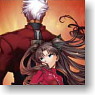 [Fate/stay Night -UNLIMITED BLADE WORKS-] A3 Clear Desk Mat [Rin & Archer] (Anime Toy)