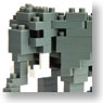 nanoblock African Elephant (Block Toy)
