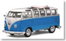 1960年 フォルクスワーゲン ミニバス Samba (ホワイト/ライトブルー) (ミニカー)