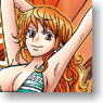 One Piece Tapestry Clock Poster Type (New World) Nami/Franky (Anime Toy)