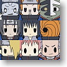 D4 Naruto Rubber Key Ring Collection Vol.2 10 pieces (Anime Toy)