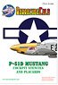 P-51D Mustang Cockpit Stencils and Placards (Plastic model)