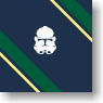 SW Necktie 1-Navy/Green Clonetrooper Royal Crest Pattern (Anime Toy)