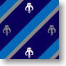 SW Necktie 4-Blue Boba Fett Symbol Royal Crest Pattern (Anime Toy)