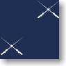 SW Narrowtie 1-Blue Lightsaber Komon Pattern (Anime Toy)